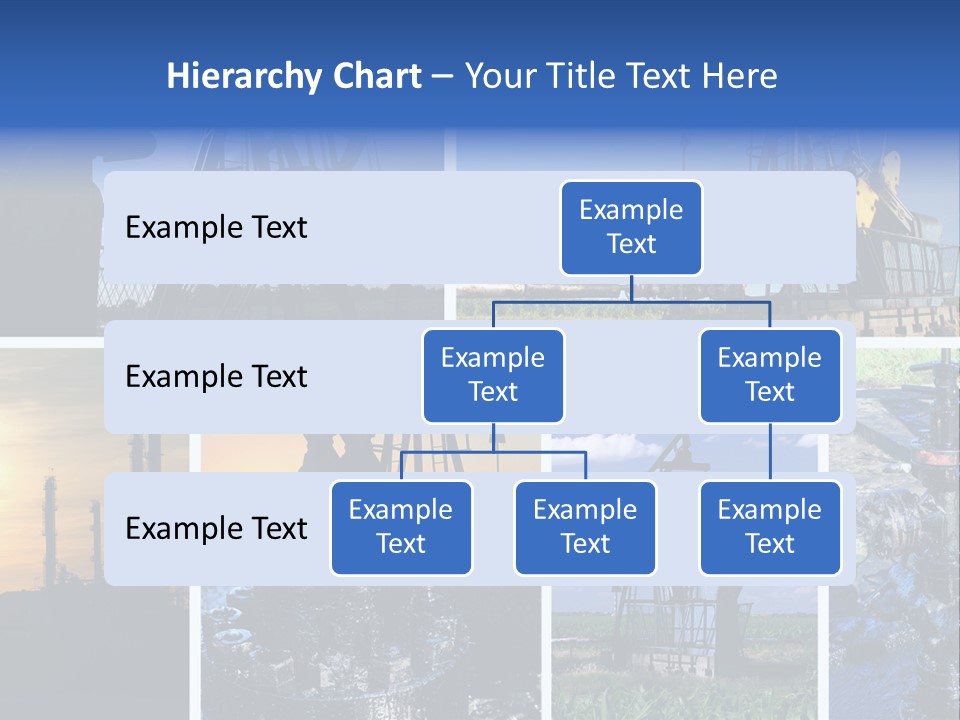 Power Crude Refinery PowerPoint Template