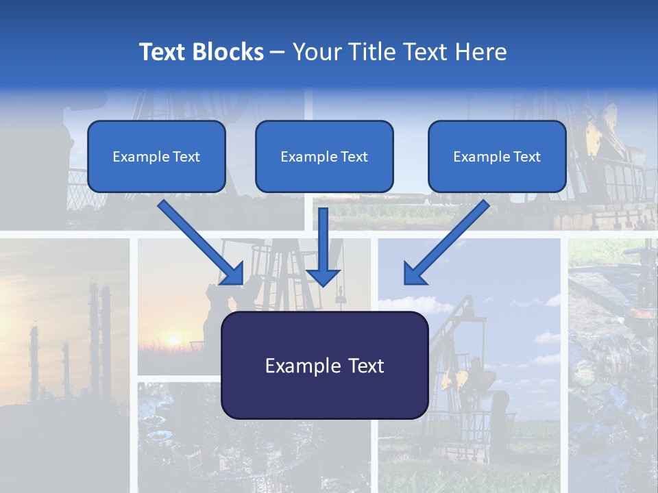 Power Crude Refinery PowerPoint Template