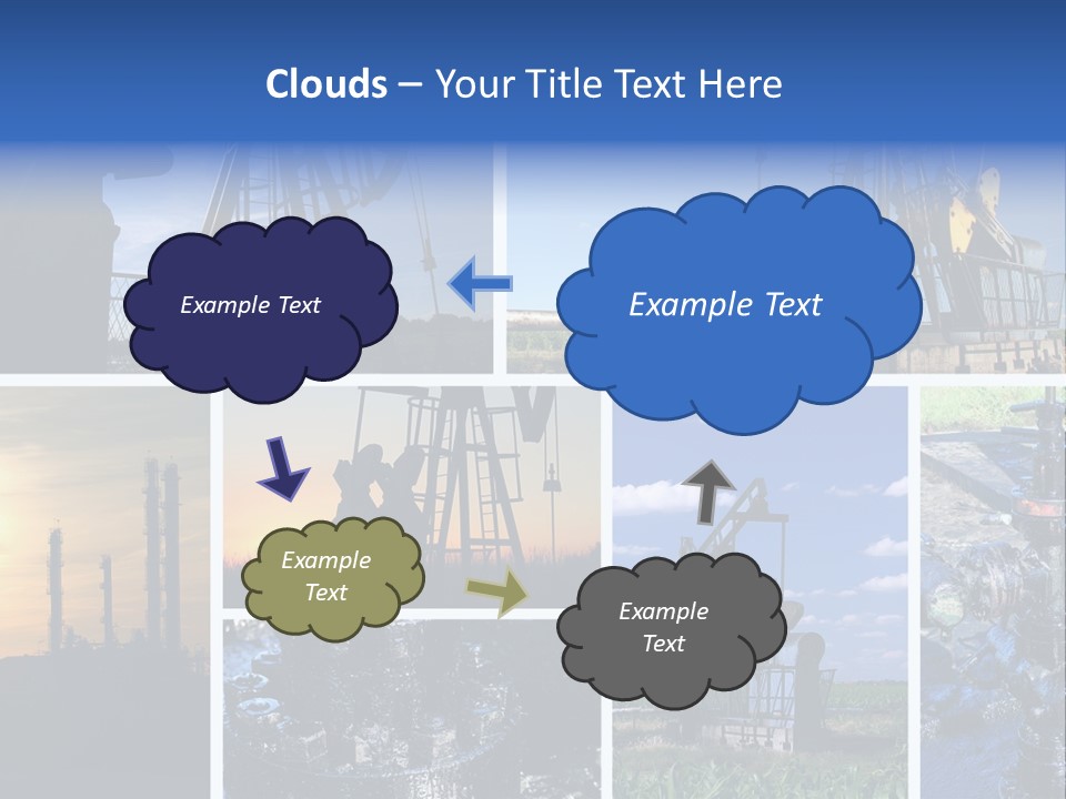 Power Crude Refinery PowerPoint Template