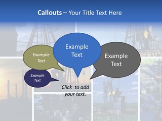 Power Crude Refinery PowerPoint Template