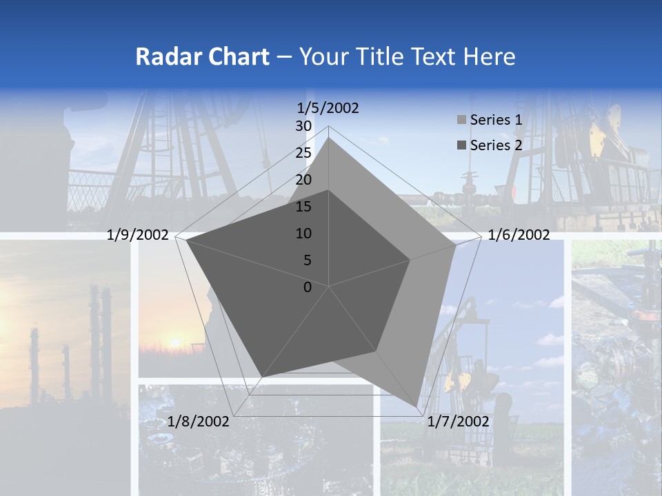 Power Crude Refinery PowerPoint Template