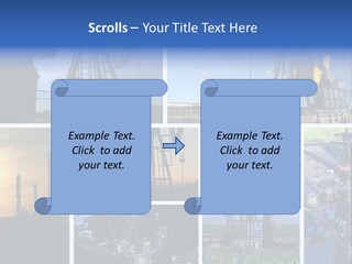 Power Crude Refinery PowerPoint Template