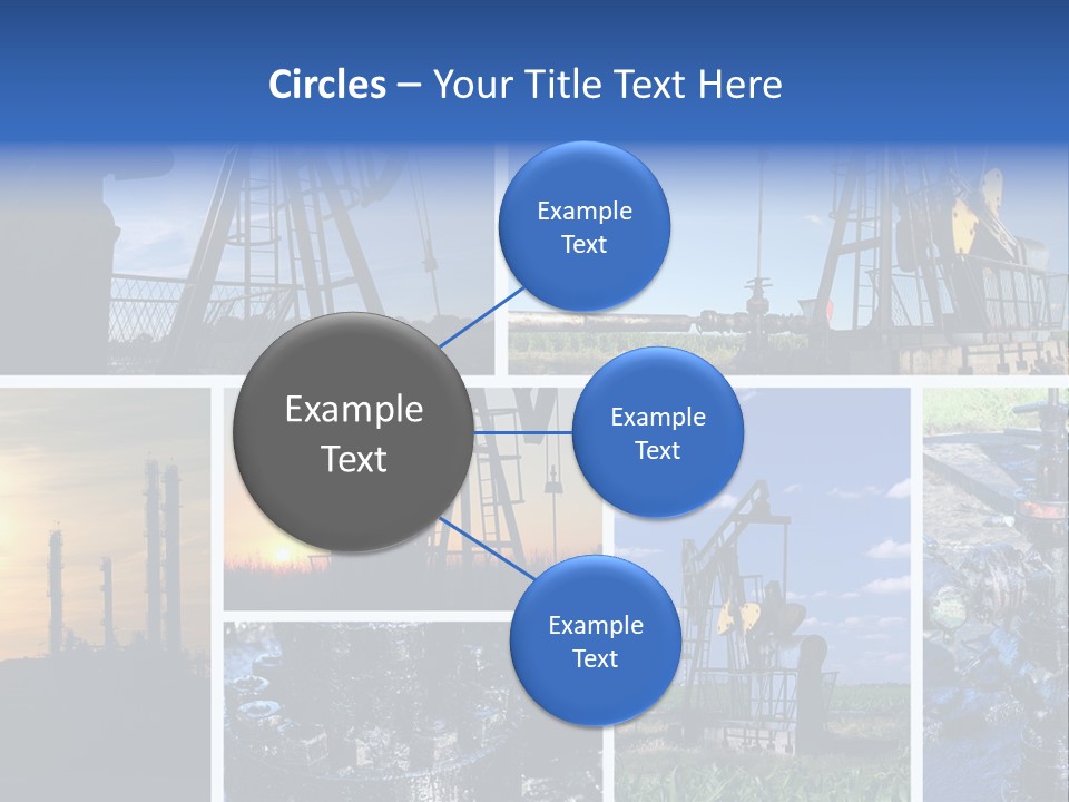 Power Crude Refinery PowerPoint Template