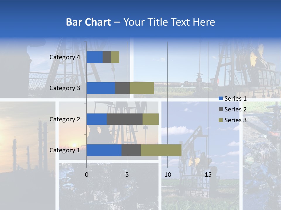 Power Crude Refinery PowerPoint Template