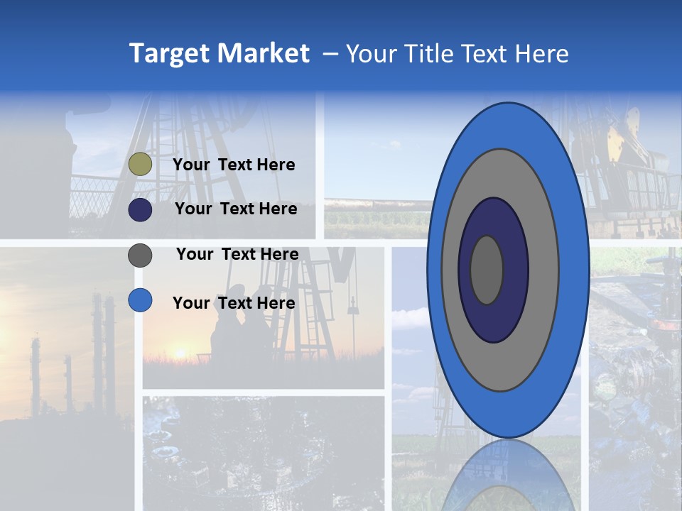Power Crude Refinery PowerPoint Template