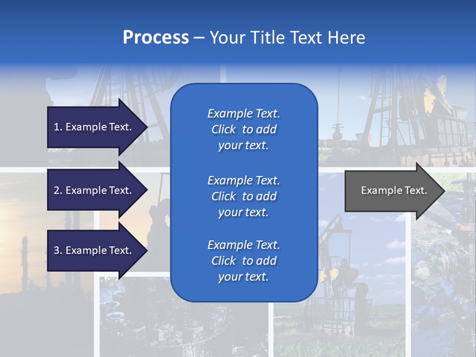 Power Crude Refinery PowerPoint Template