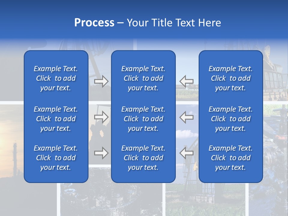 Power Crude Refinery PowerPoint Template