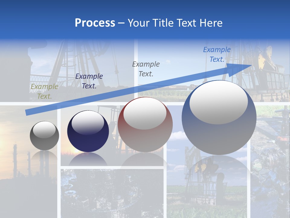 Power Crude Refinery PowerPoint Template