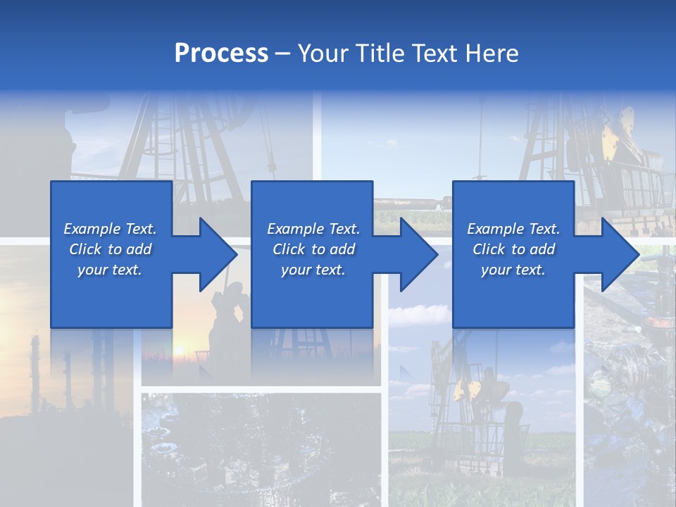 Power Crude Refinery PowerPoint Template