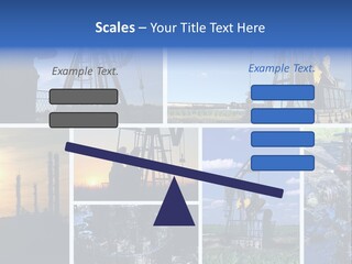 Power Crude Refinery PowerPoint Template