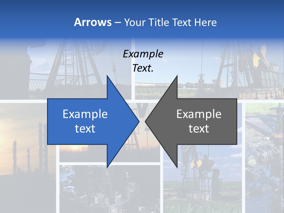 Power Crude Refinery PowerPoint Template