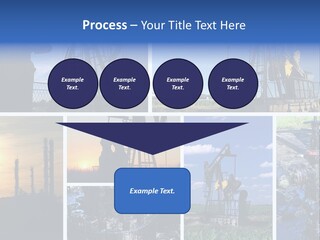 Power Crude Refinery PowerPoint Template