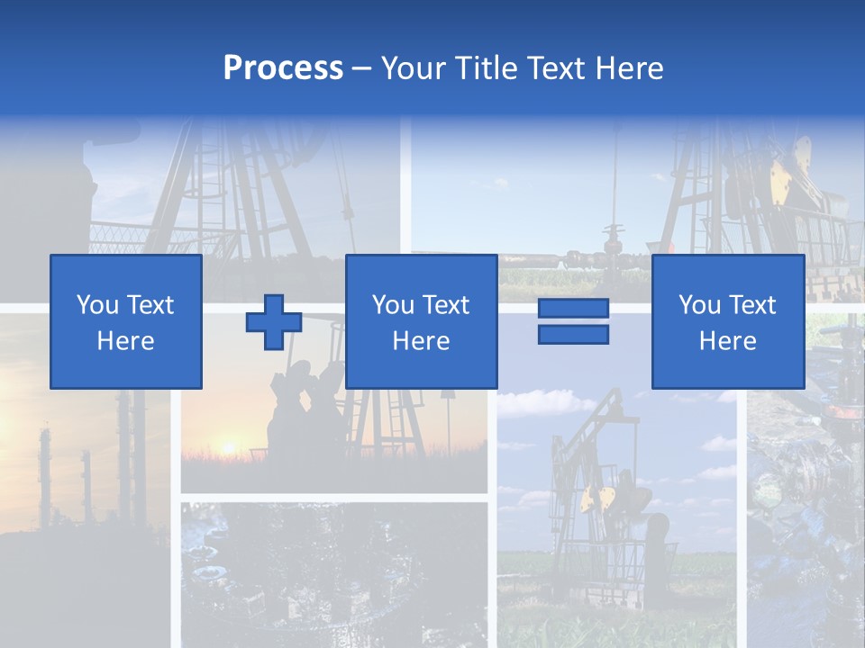 Power Crude Refinery PowerPoint Template