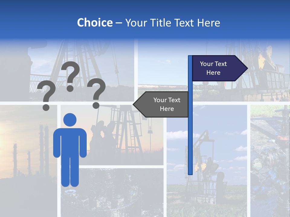 Power Crude Refinery PowerPoint Template