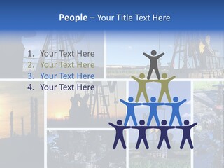Power Crude Refinery PowerPoint Template