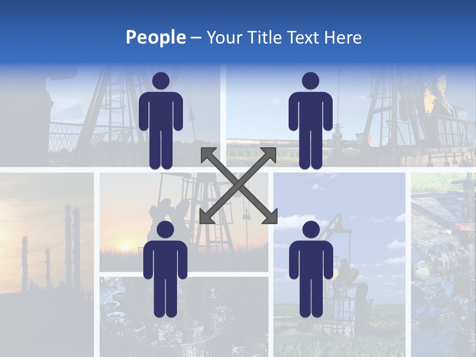 Power Crude Refinery PowerPoint Template