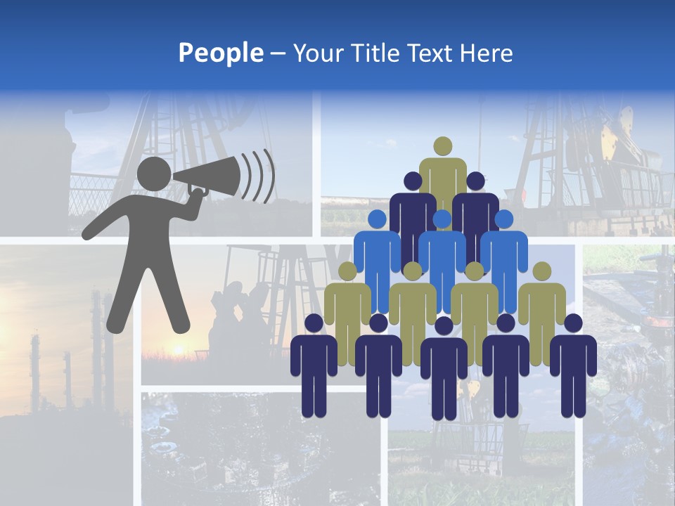 Power Crude Refinery PowerPoint Template