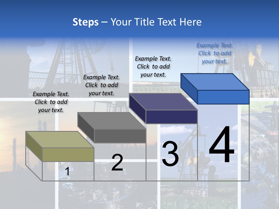 Power Crude Refinery PowerPoint Template