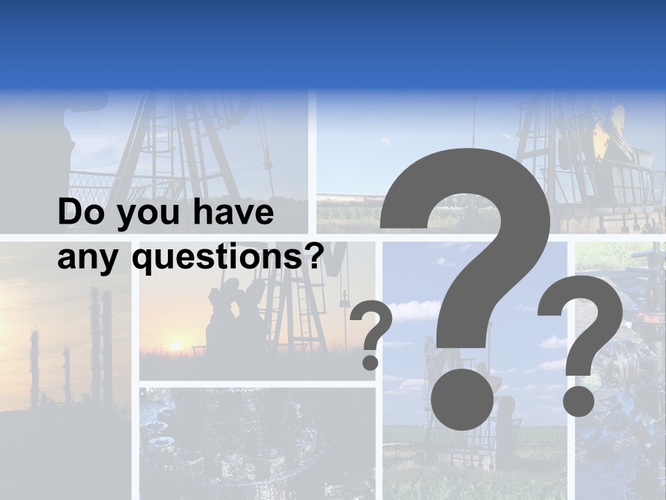 Power Crude Refinery PowerPoint Template