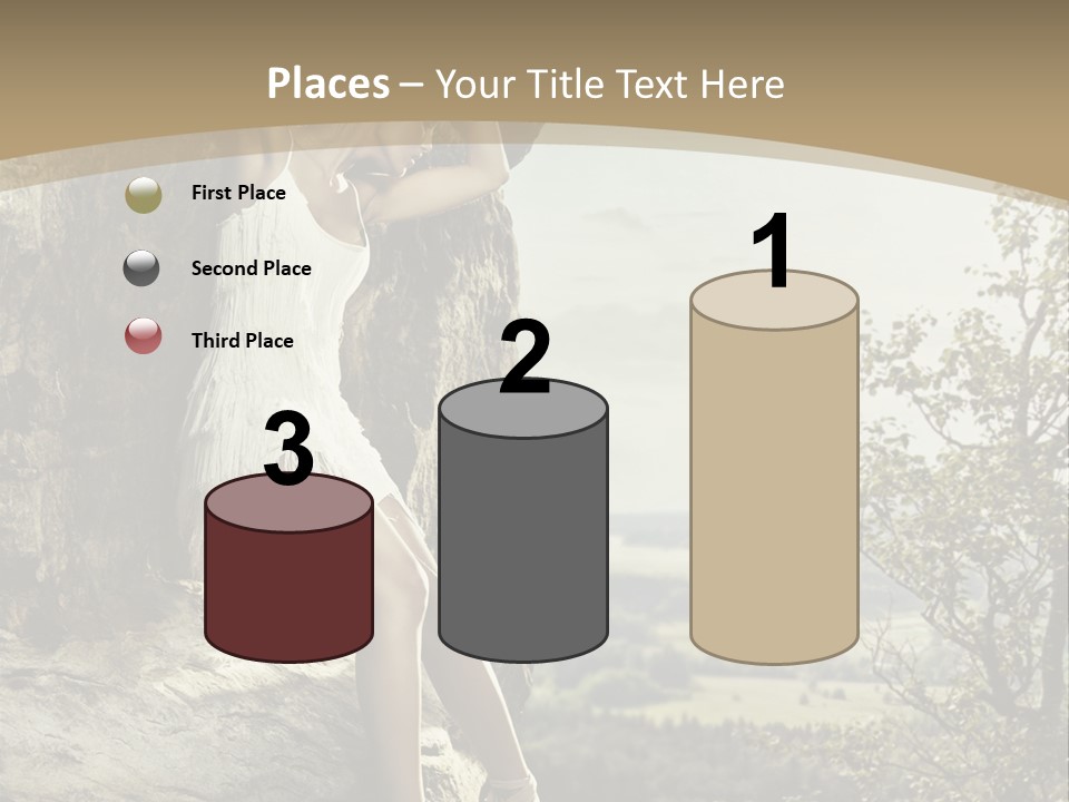 Background Lights Gorgeous PowerPoint Template