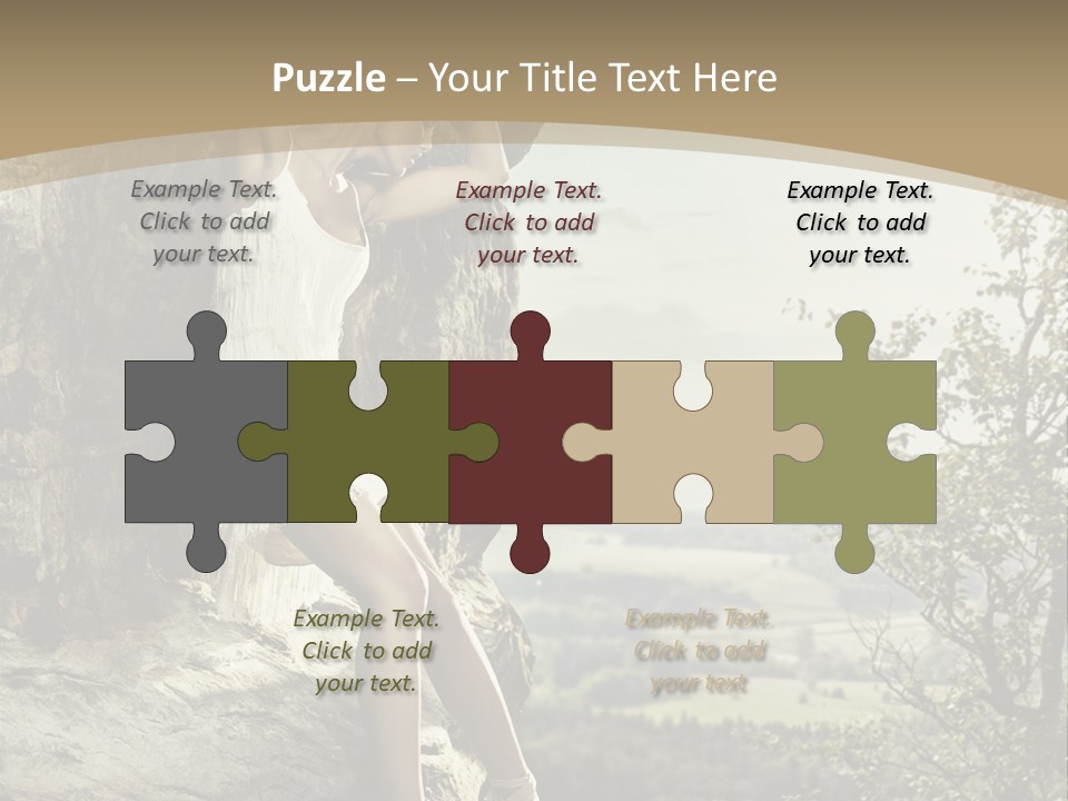 Background Lights Gorgeous PowerPoint Template