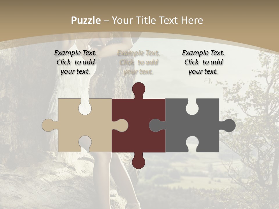 Background Lights Gorgeous PowerPoint Template