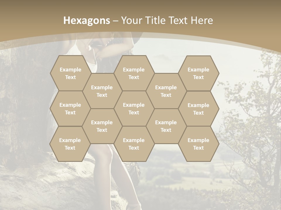 Background Lights Gorgeous PowerPoint Template