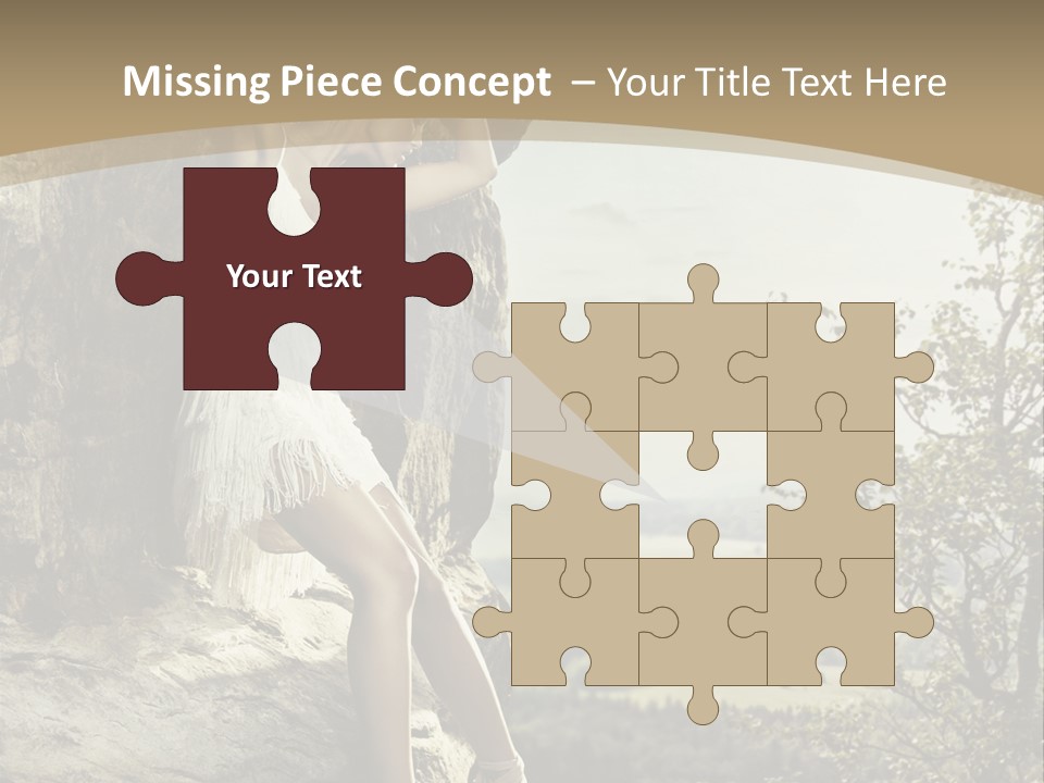 Background Lights Gorgeous PowerPoint Template