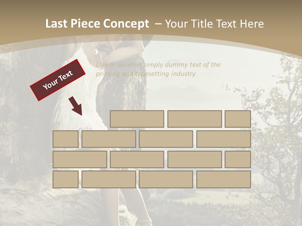 Background Lights Gorgeous PowerPoint Template