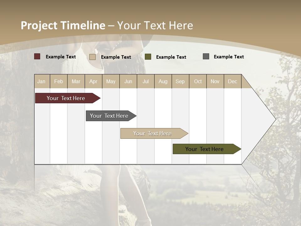 Background Lights Gorgeous PowerPoint Template