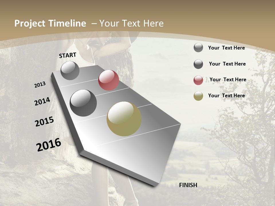 Background Lights Gorgeous PowerPoint Template