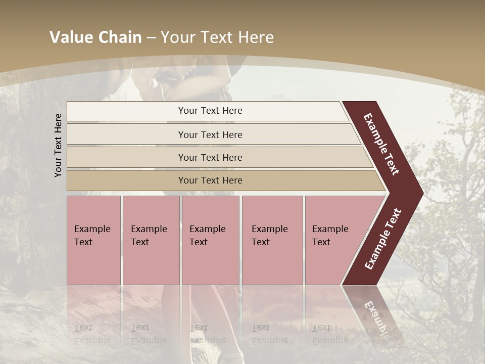 Background Lights Gorgeous PowerPoint Template