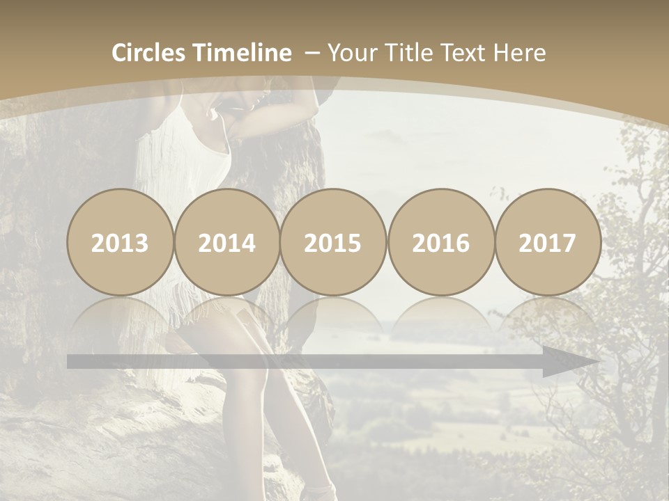 Background Lights Gorgeous PowerPoint Template