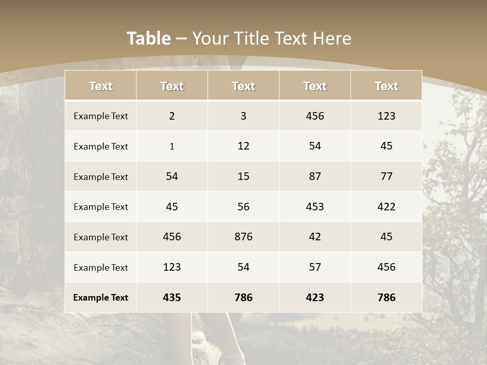 Background Lights Gorgeous PowerPoint Template