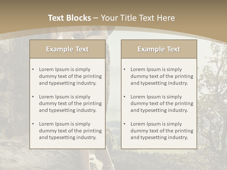 Background Lights Gorgeous PowerPoint Template