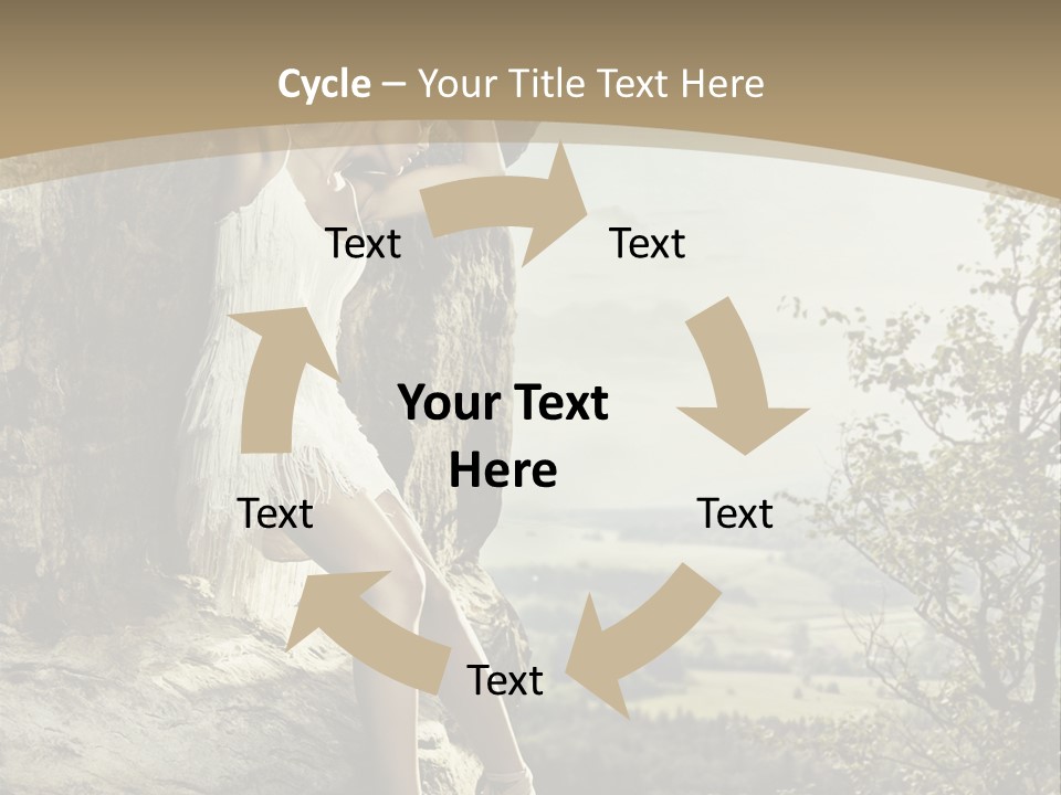 Background Lights Gorgeous PowerPoint Template