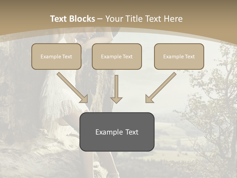 Background Lights Gorgeous PowerPoint Template