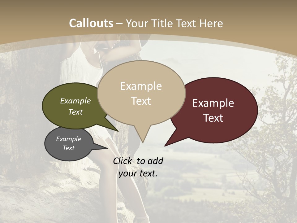 Background Lights Gorgeous PowerPoint Template