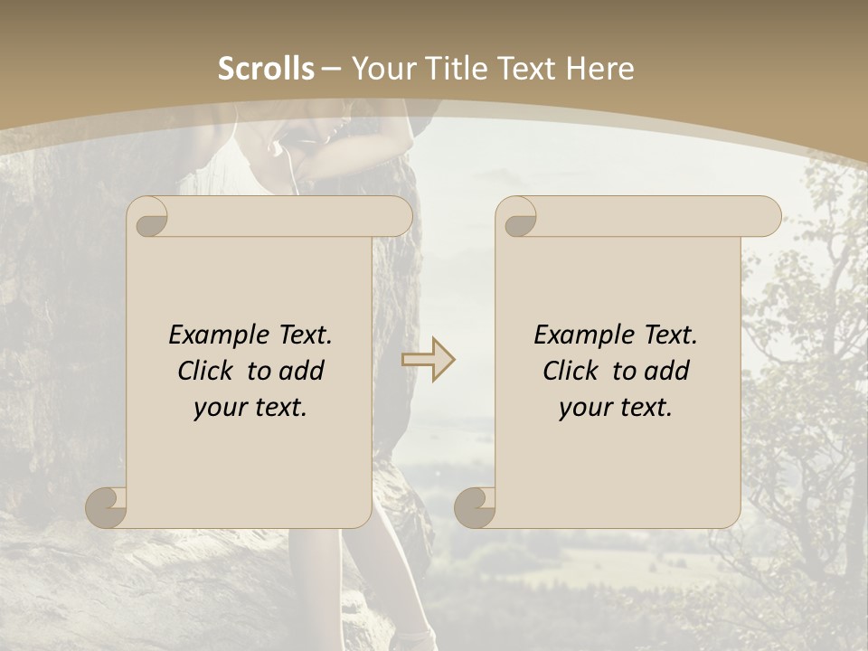 Background Lights Gorgeous PowerPoint Template