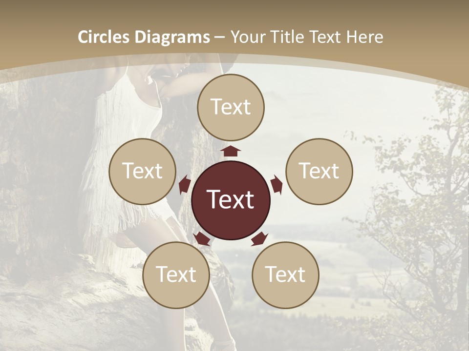 Background Lights Gorgeous PowerPoint Template