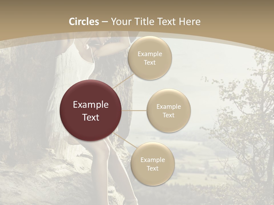 Background Lights Gorgeous PowerPoint Template