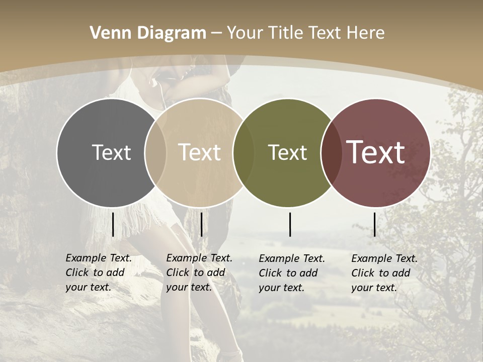 Background Lights Gorgeous PowerPoint Template