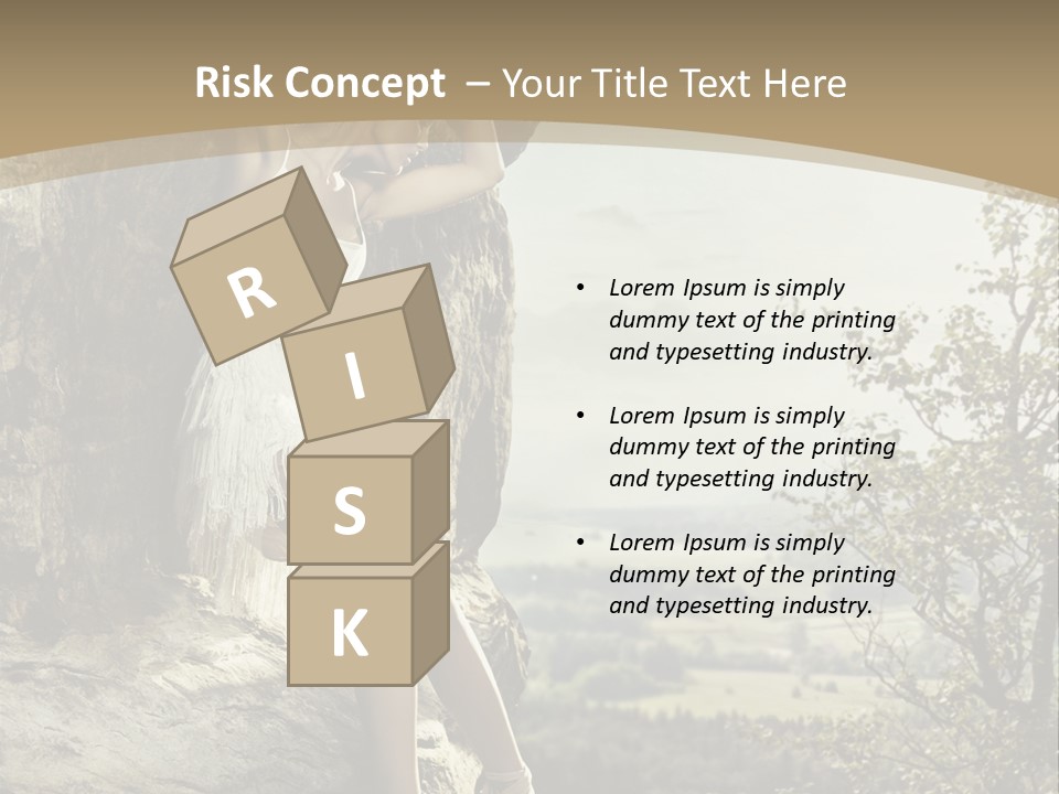 Background Lights Gorgeous PowerPoint Template