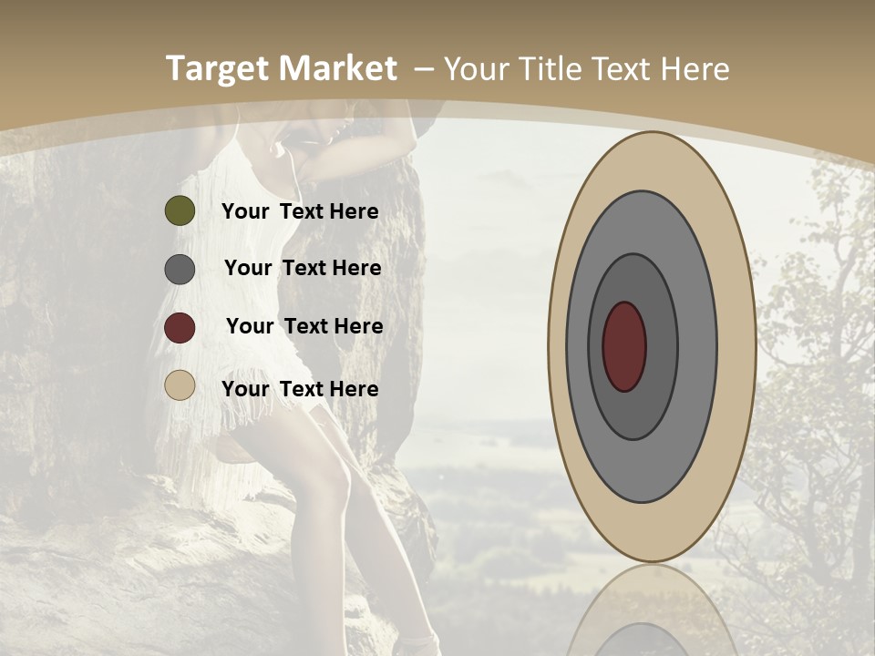 Background Lights Gorgeous PowerPoint Template