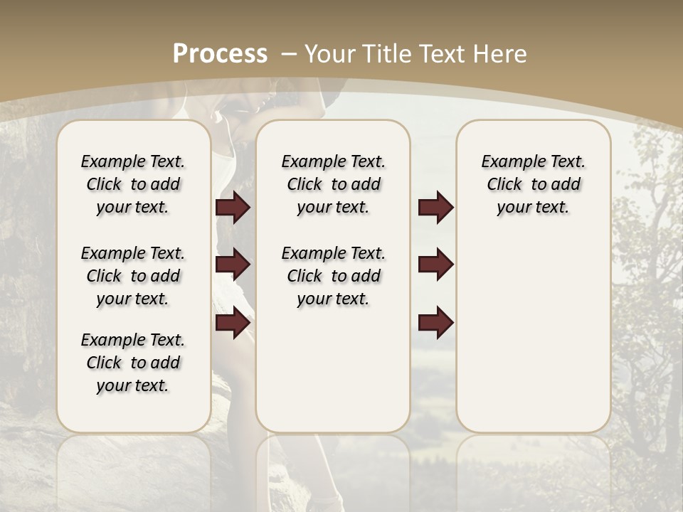 Background Lights Gorgeous PowerPoint Template