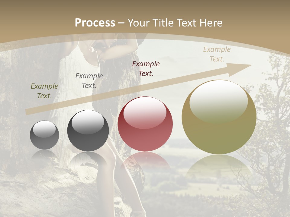 Background Lights Gorgeous PowerPoint Template