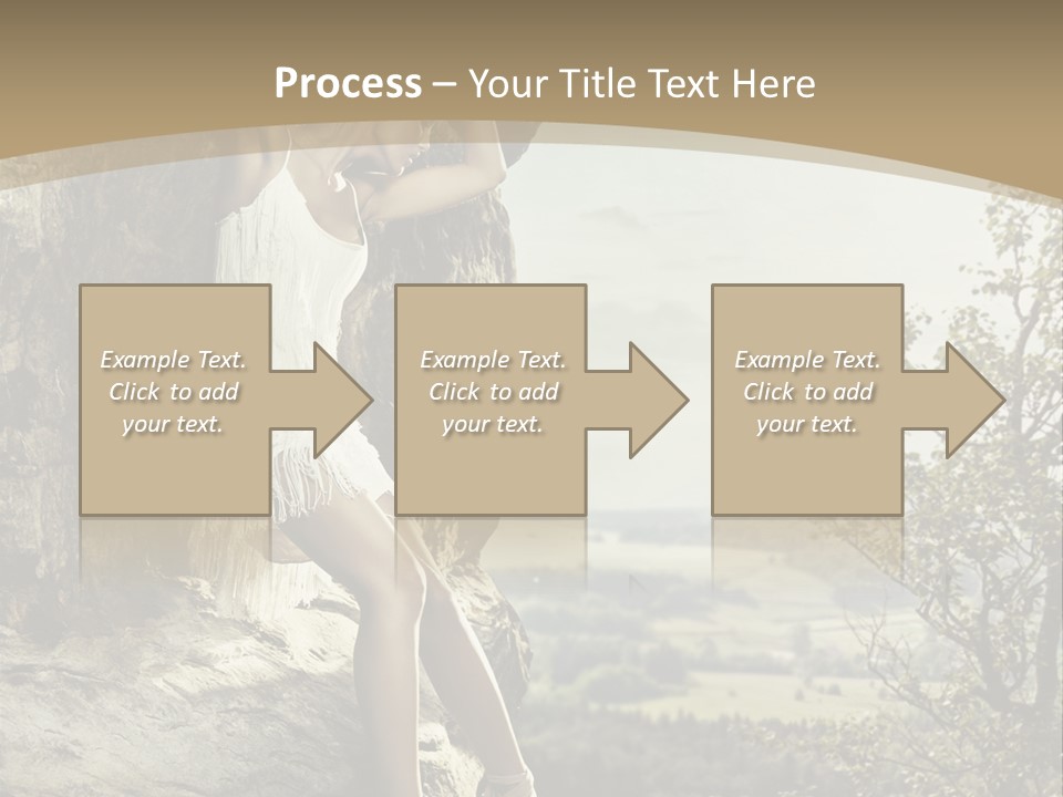 Background Lights Gorgeous PowerPoint Template
