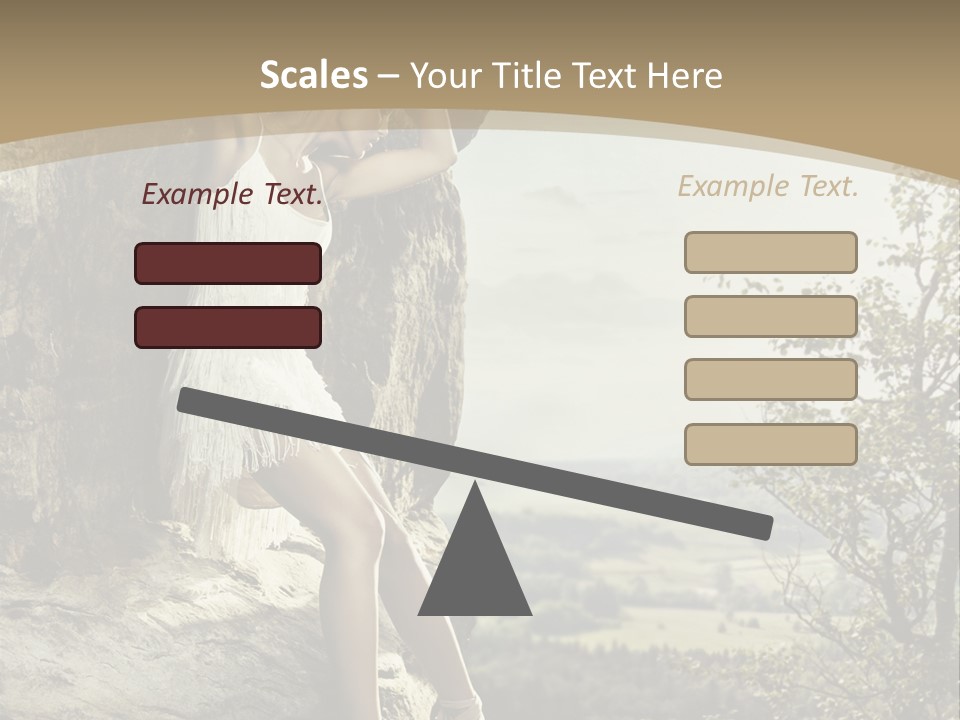 Background Lights Gorgeous PowerPoint Template