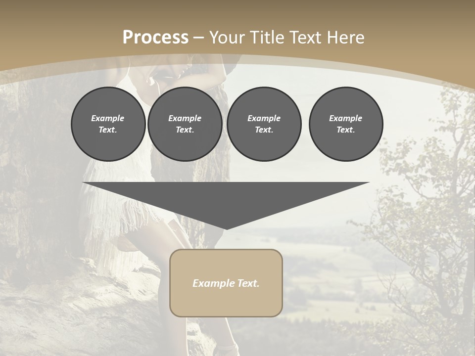 Background Lights Gorgeous PowerPoint Template