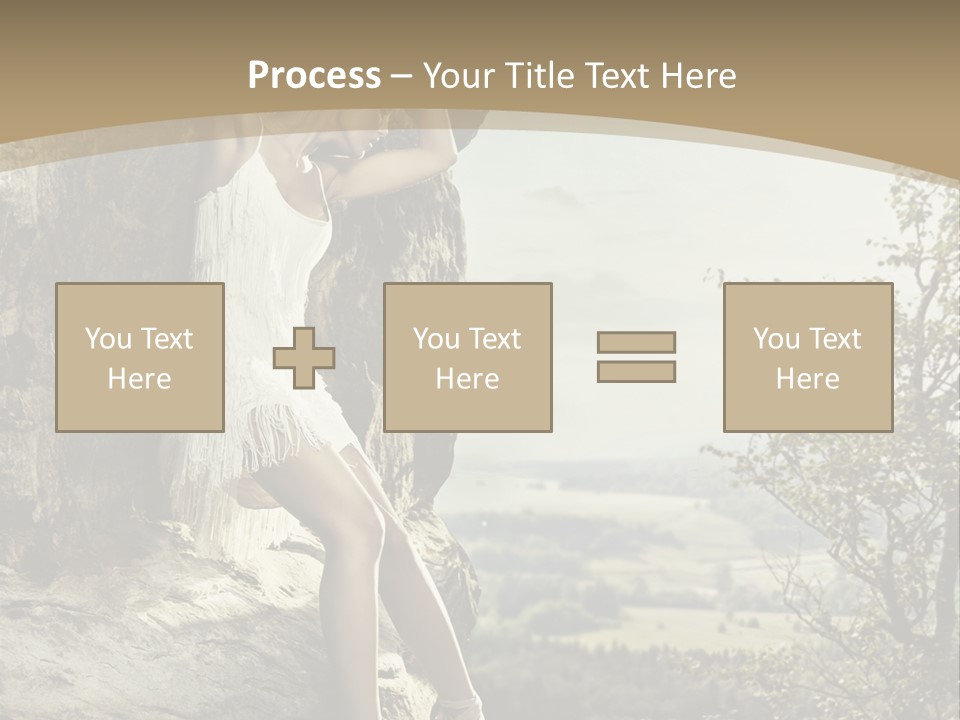 Background Lights Gorgeous PowerPoint Template